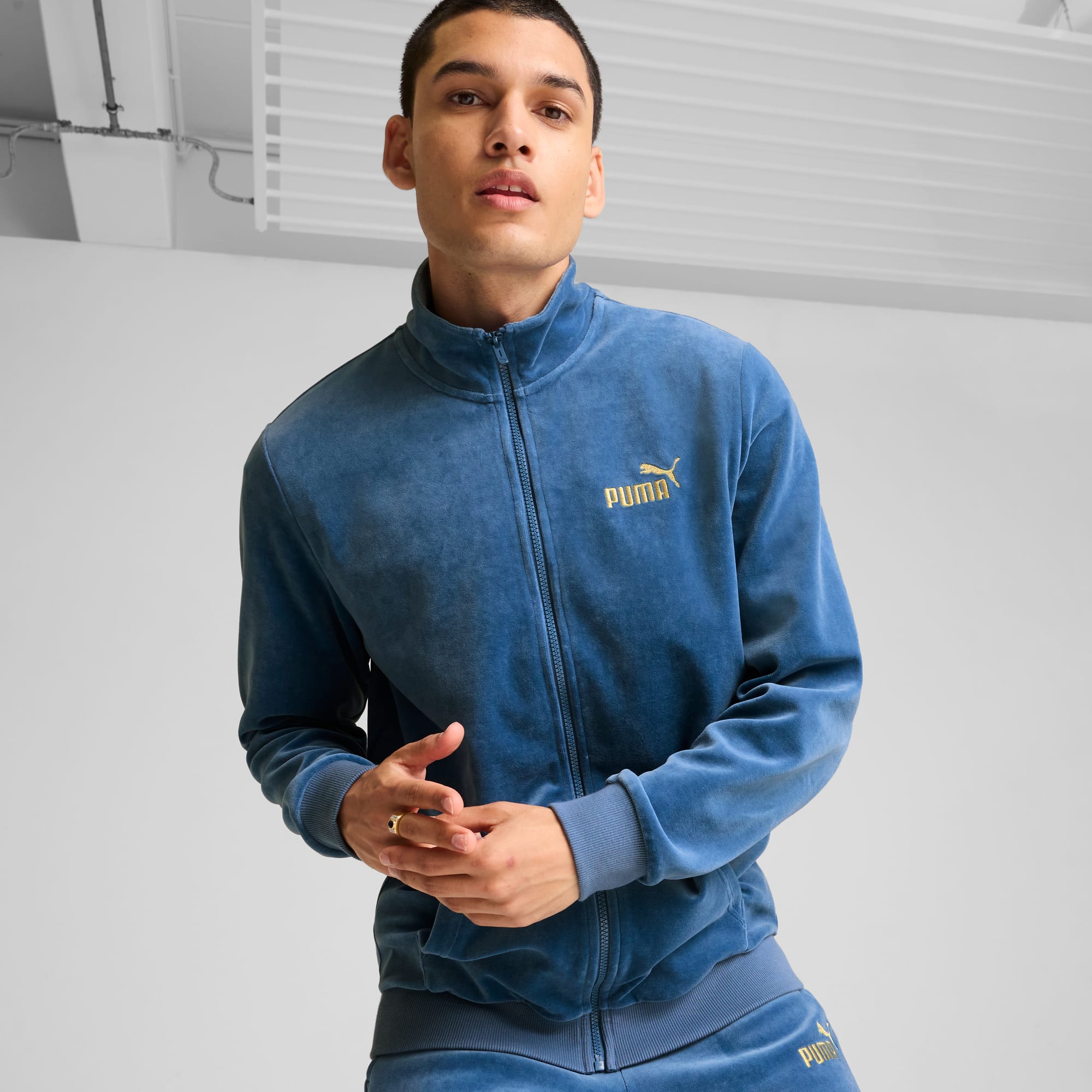 Giacca puma bambino oro clearance